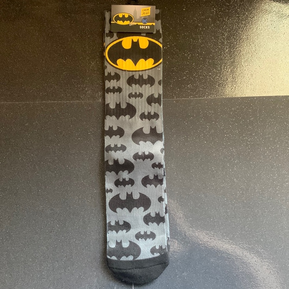 NWT Batman DC - Crew Socks